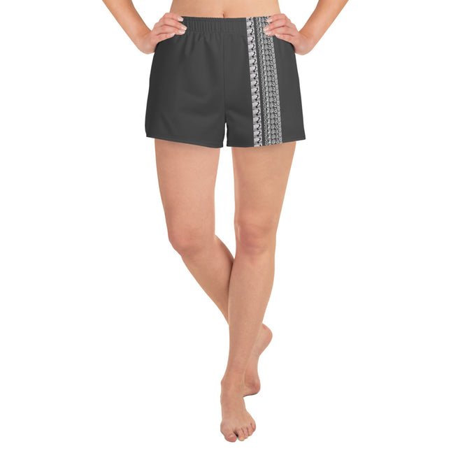 Women's Drop Shadow Black Shorts