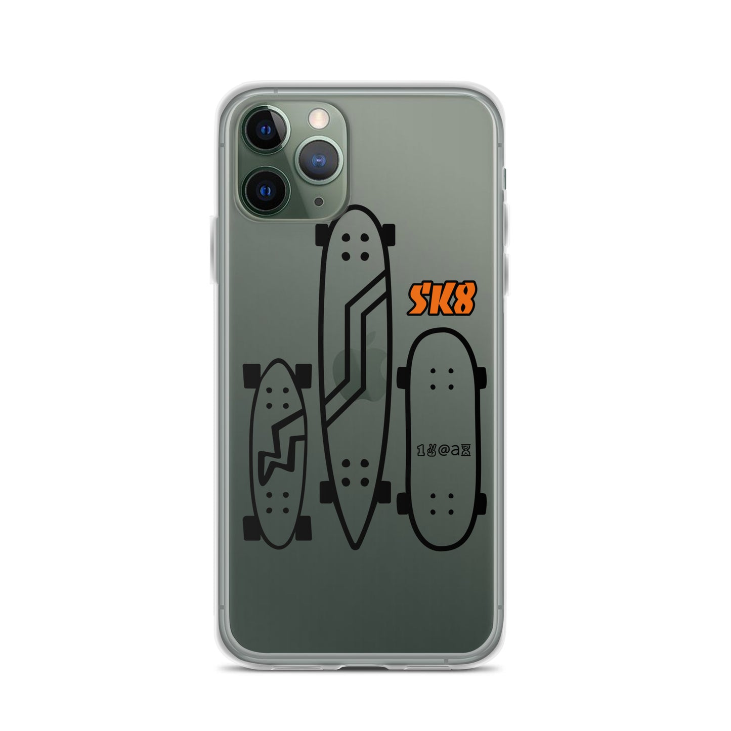 Clear Case for iPhone® SK8