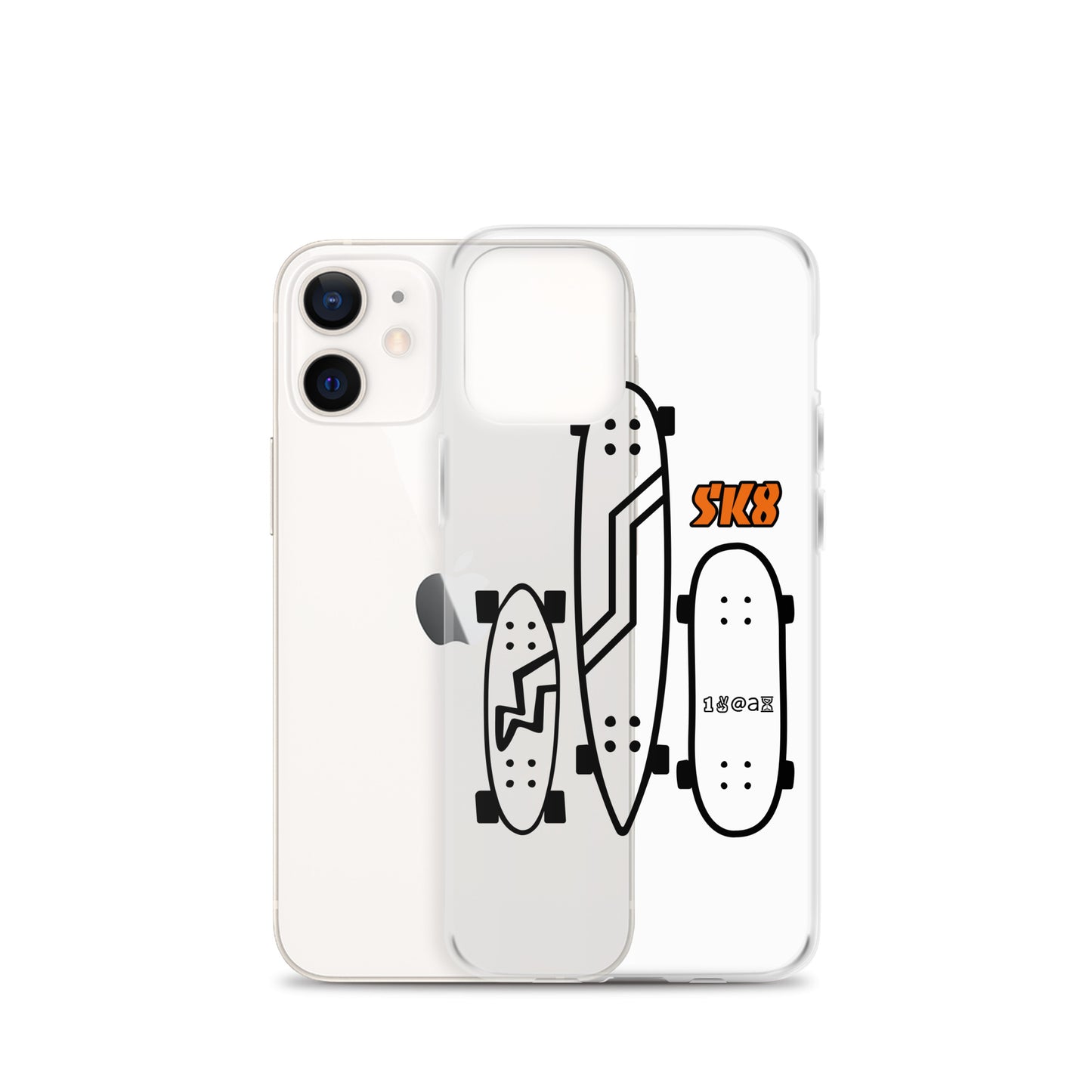 Clear Case for iPhone® SK8