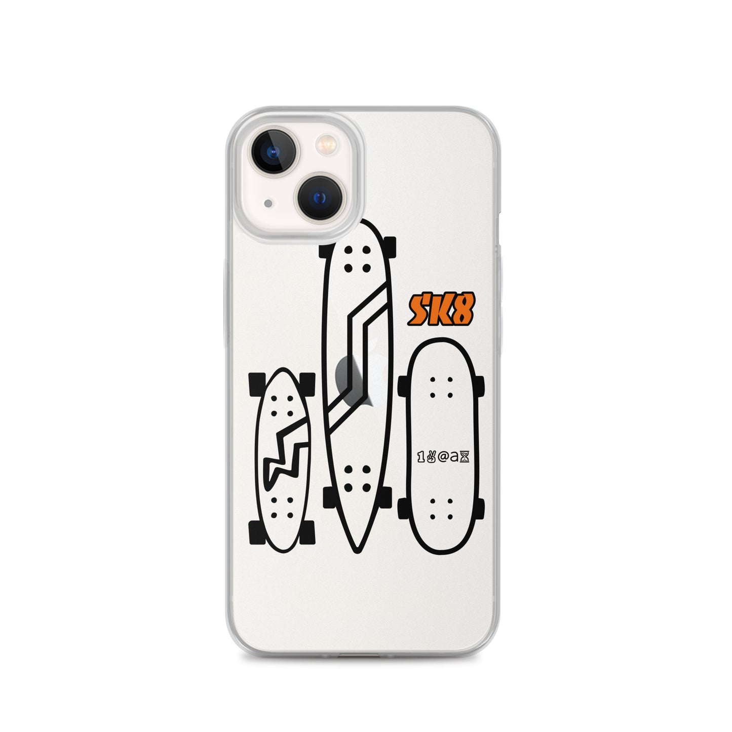 Clear Case for iPhone® SK8