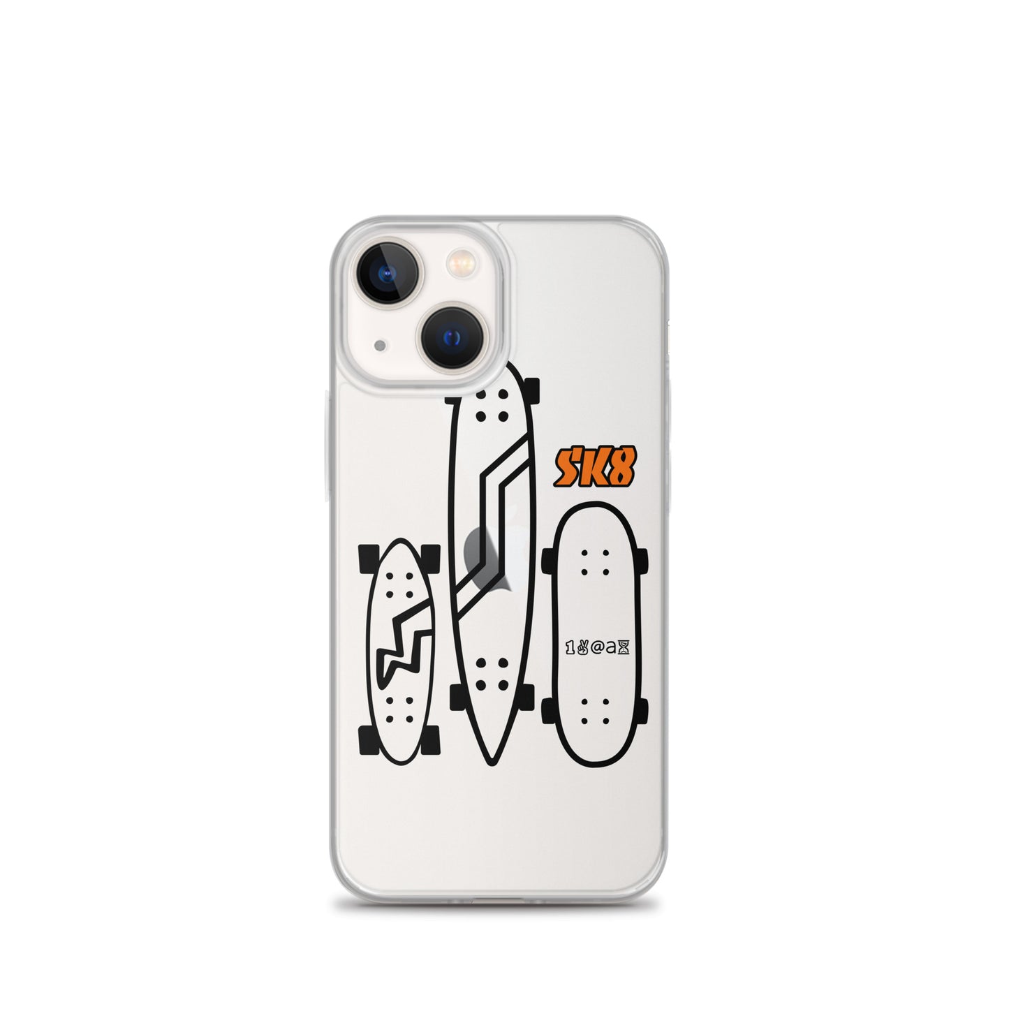 Clear Case for iPhone® SK8