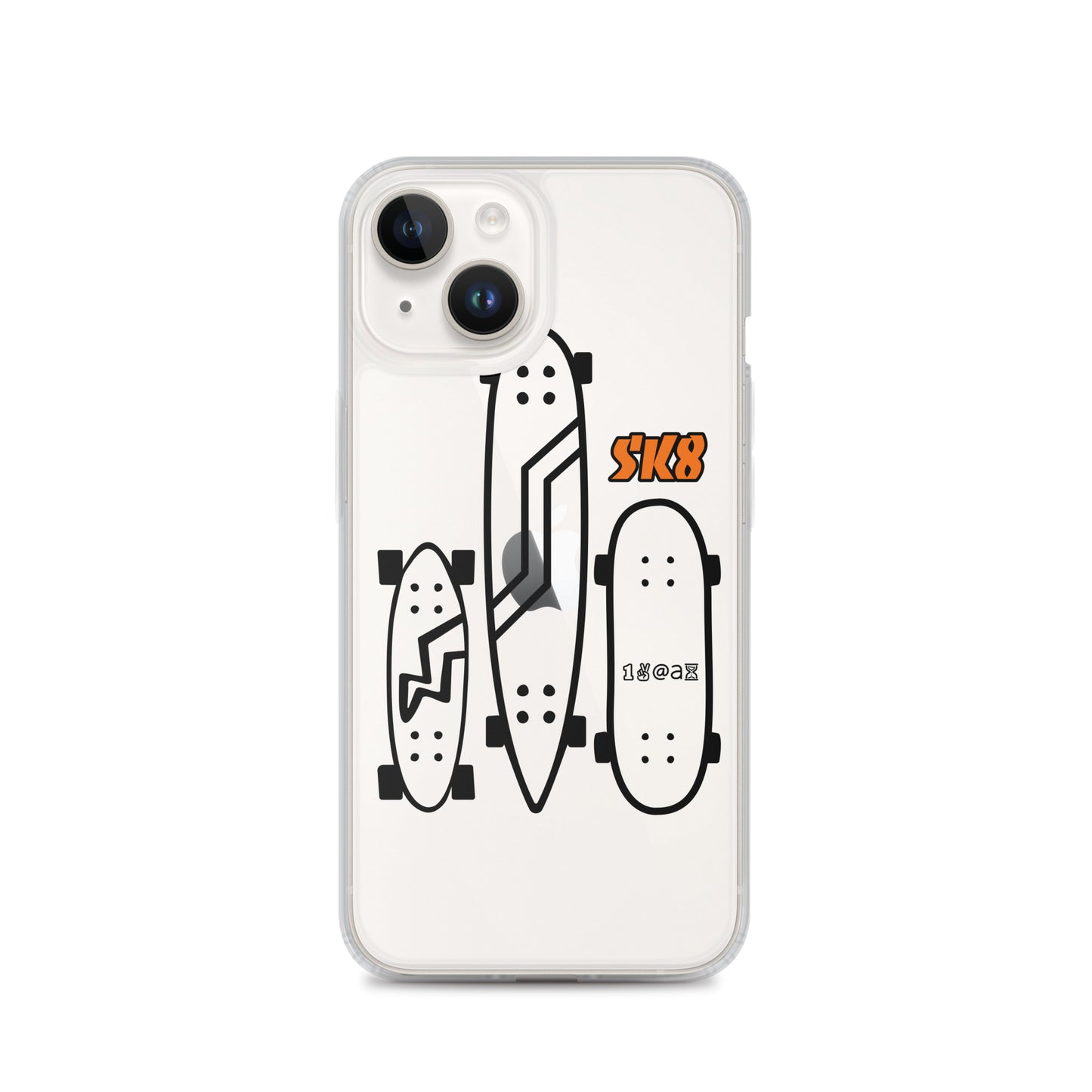 Clear Case for iPhone® SK8