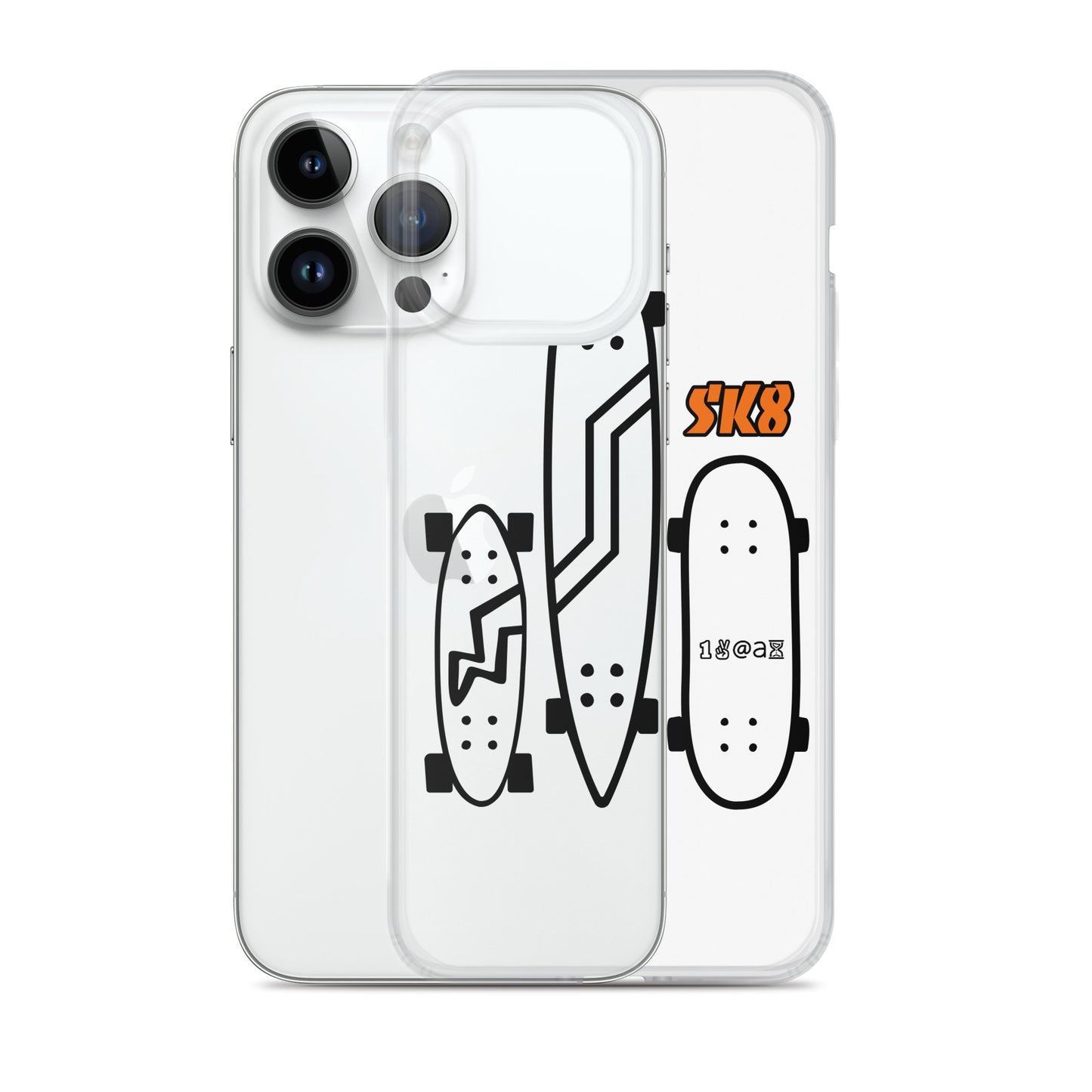 Clear Case for iPhone® SK8