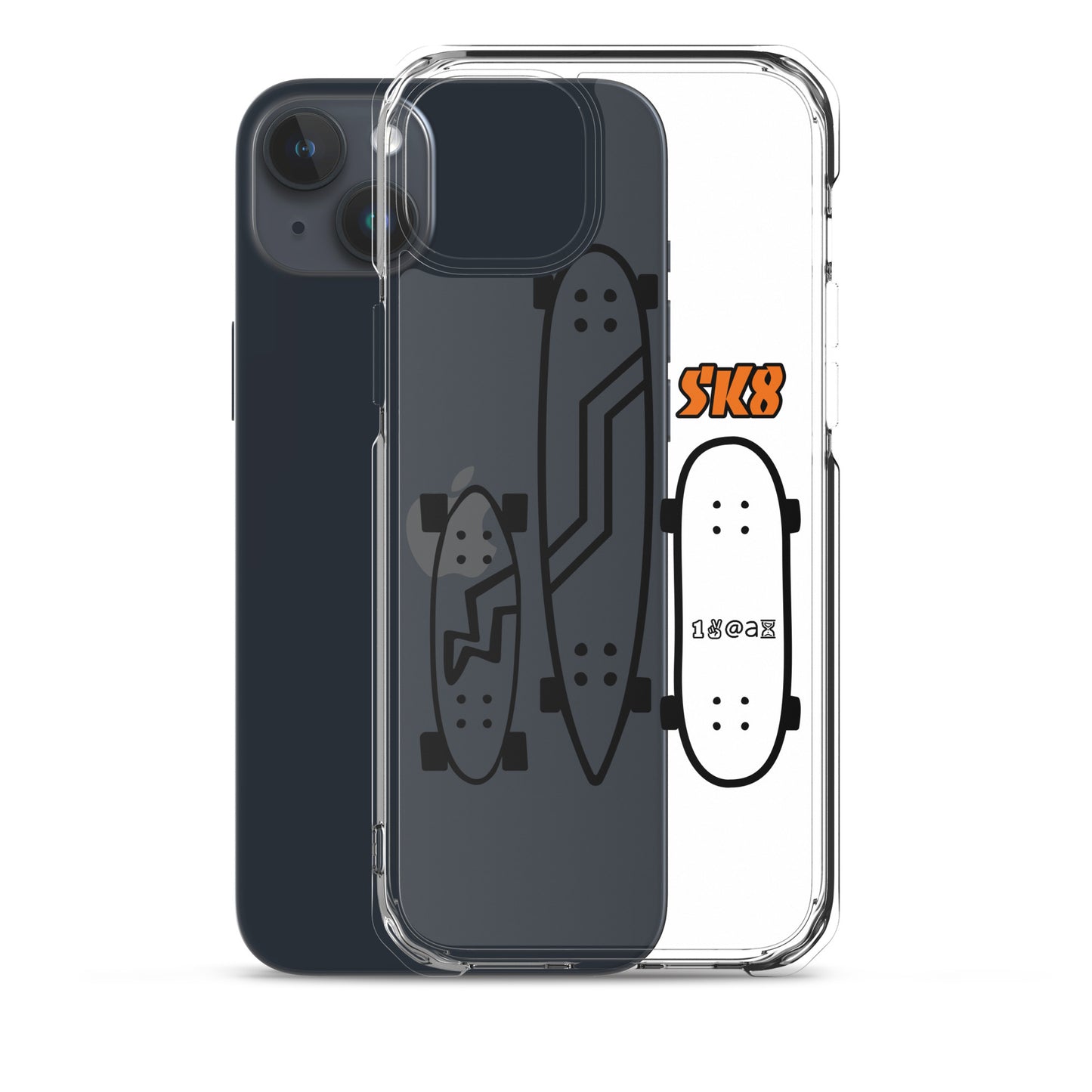 Clear Case for iPhone® SK8