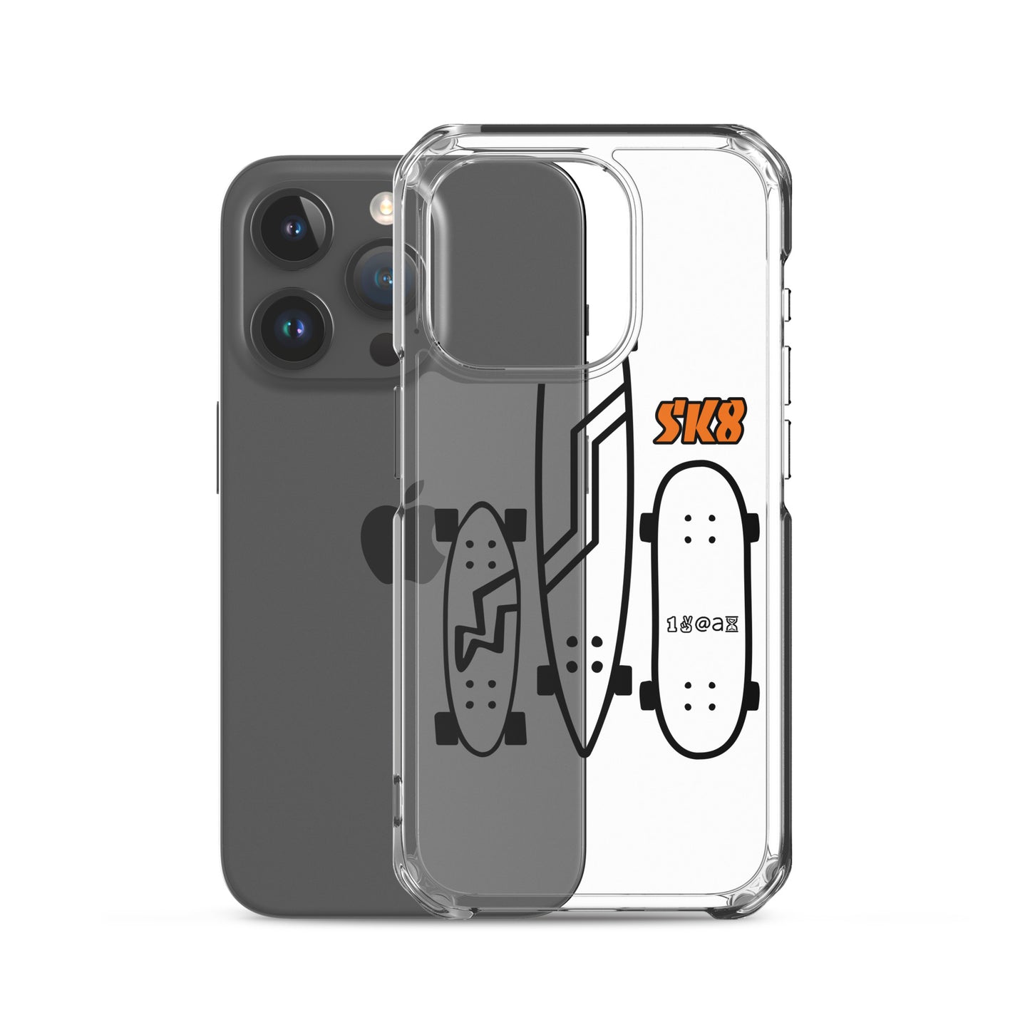 Clear Case for iPhone® SK8