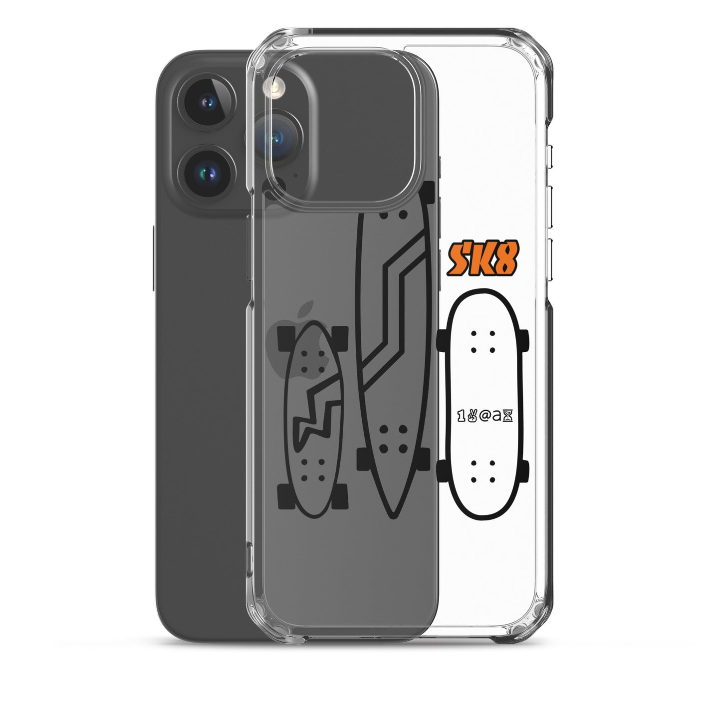 Clear Case for iPhone® SK8