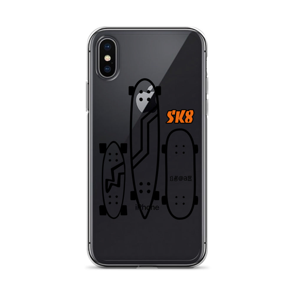 Clear Case for iPhone® SK8