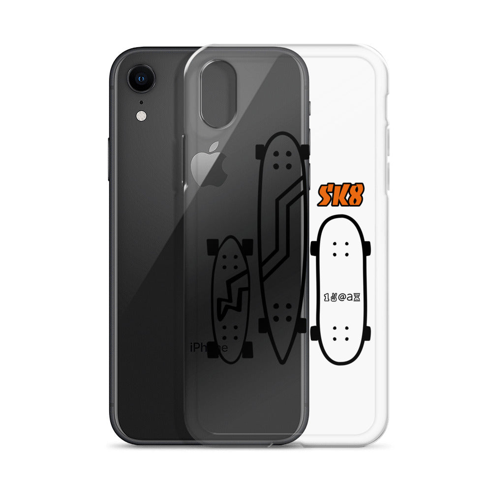 Clear Case for iPhone® SK8
