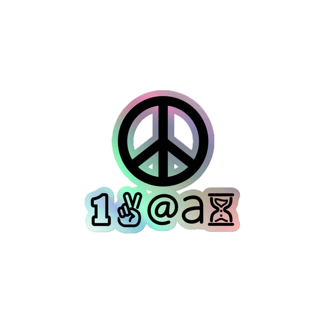 1Peace Holographic Stickers