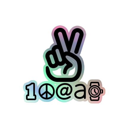 Hand Sign Holo-Stickers
