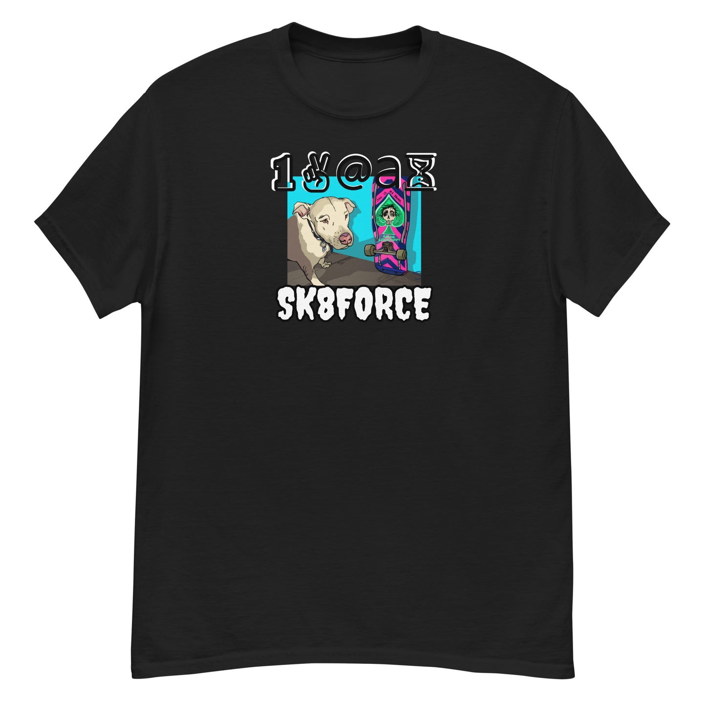 Men's classic tee SK8Force Dog