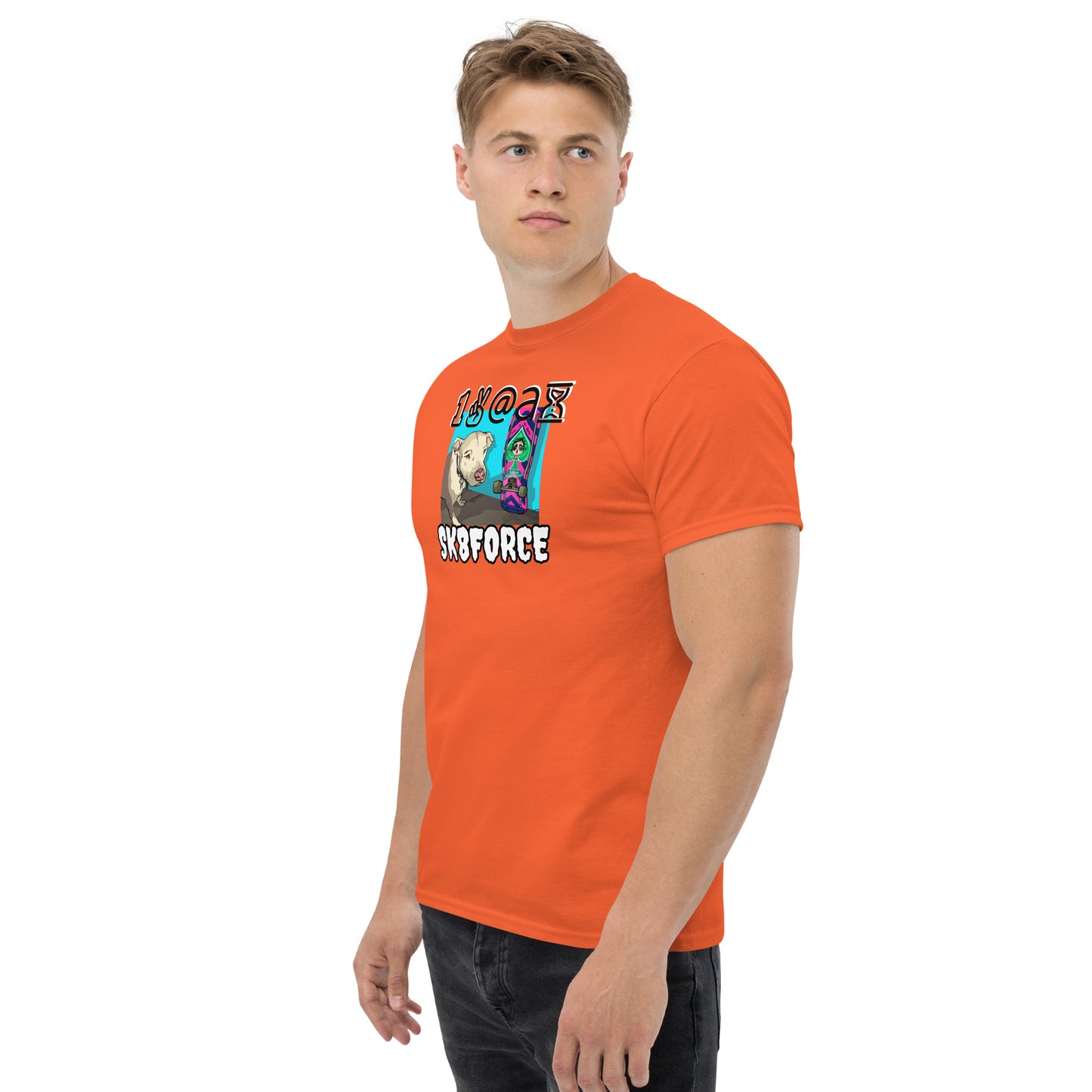 Men's classic tee SK8Force Dog