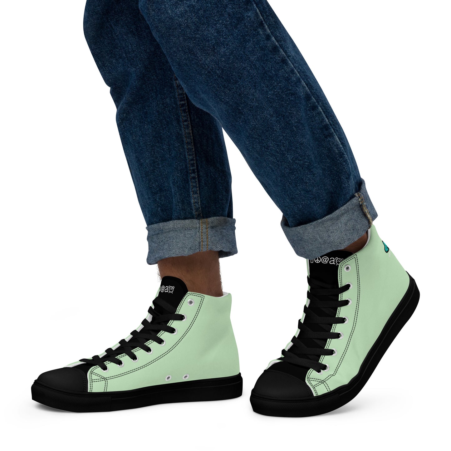 Men’s high top canvas shoes Skateboarding