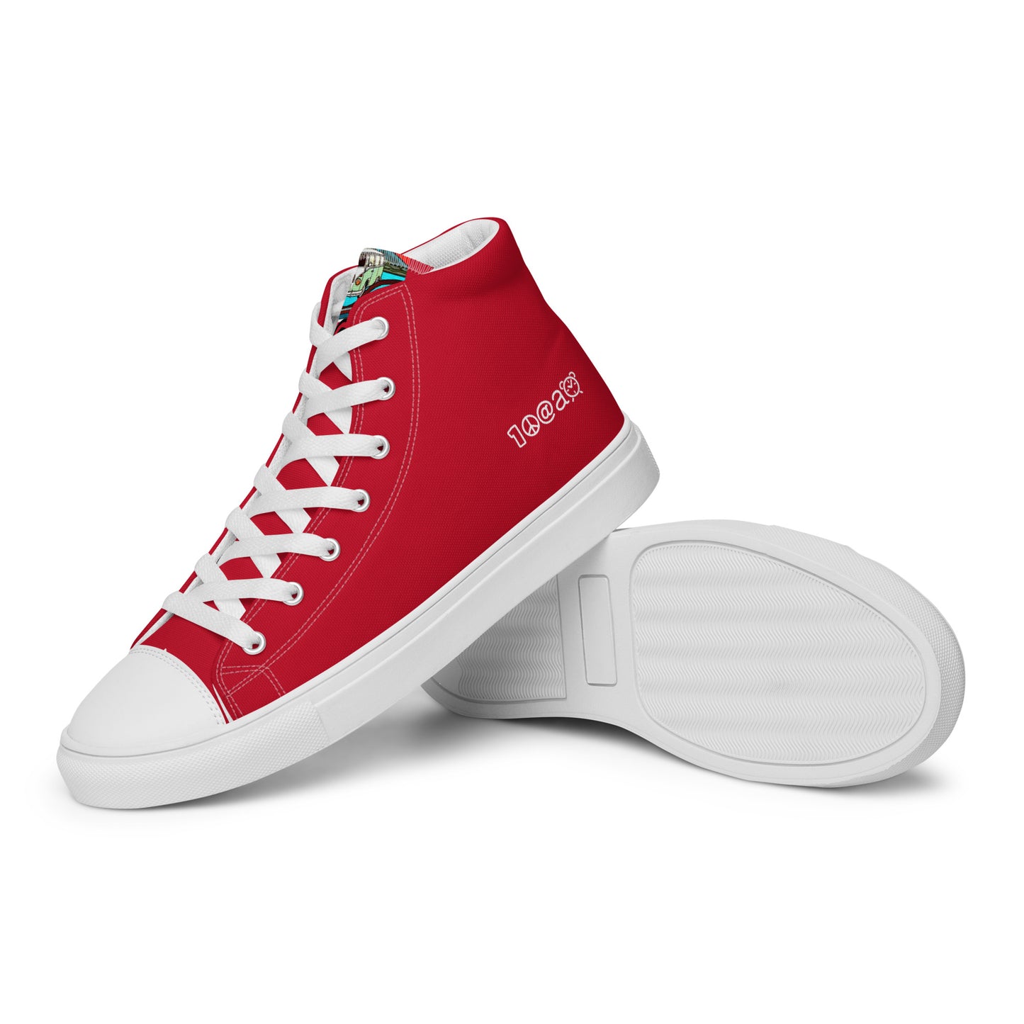 "Jivers" Edition Men’s high top canvas shoes