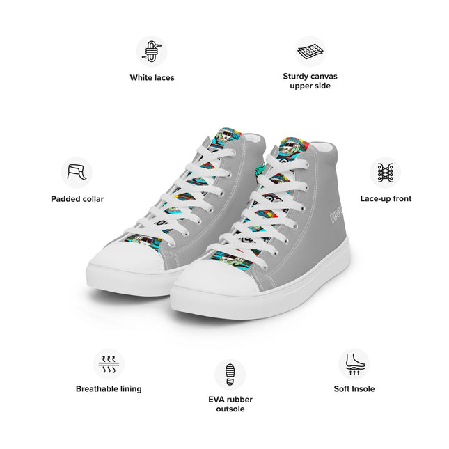 Men's Peace High Tops