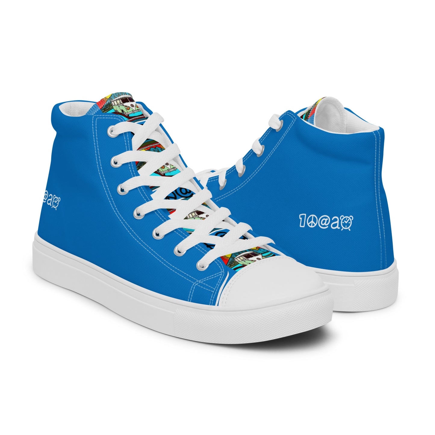 Men’s high top canvas shoes