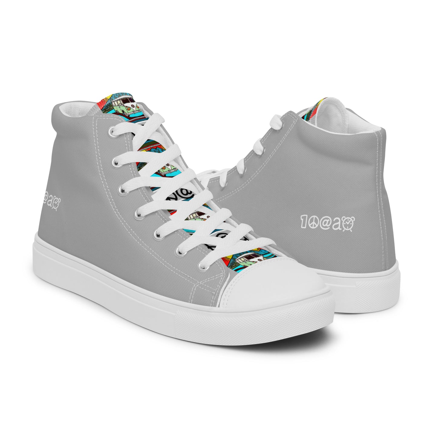 Men’s high top canvas shoes