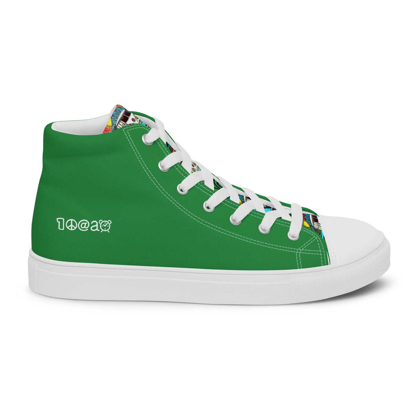 Men’s high top canvas shoes