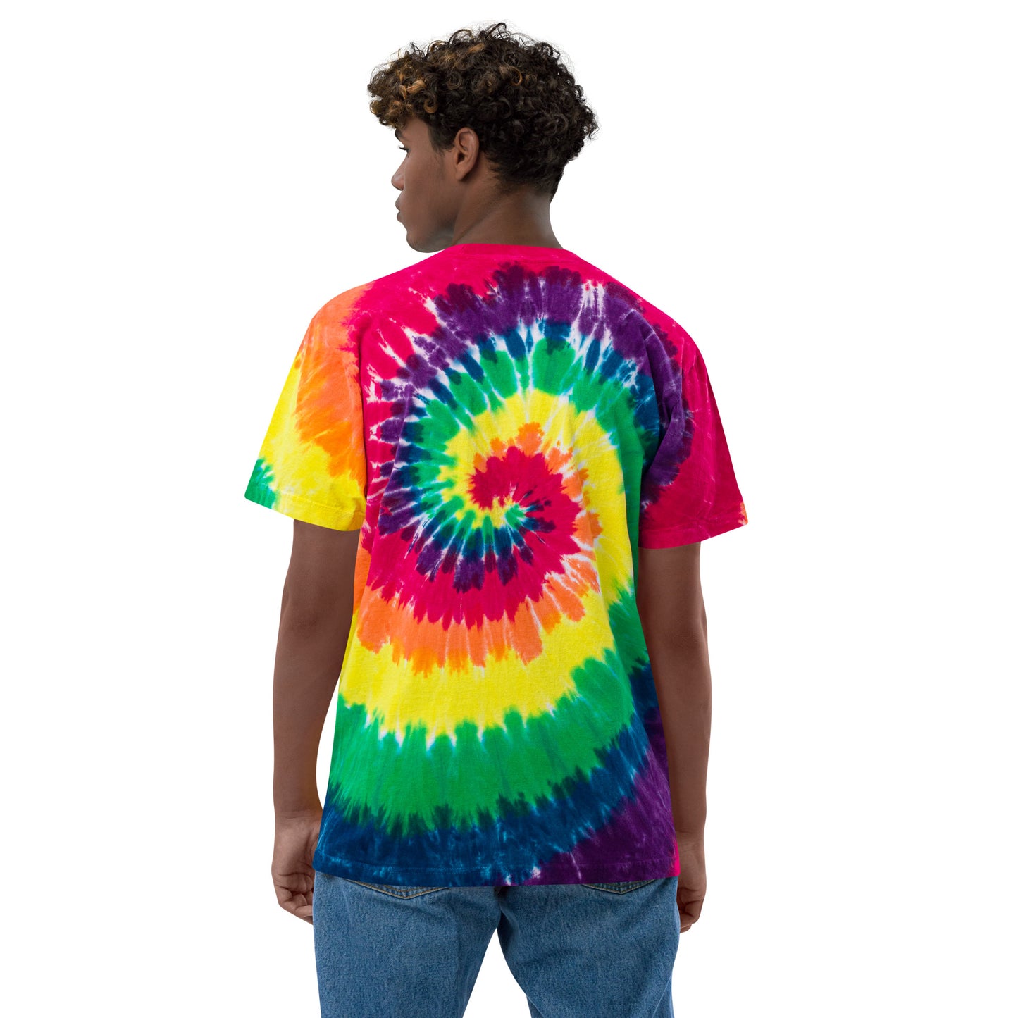 Oversized tie-dye t-shirt SK8FORCE