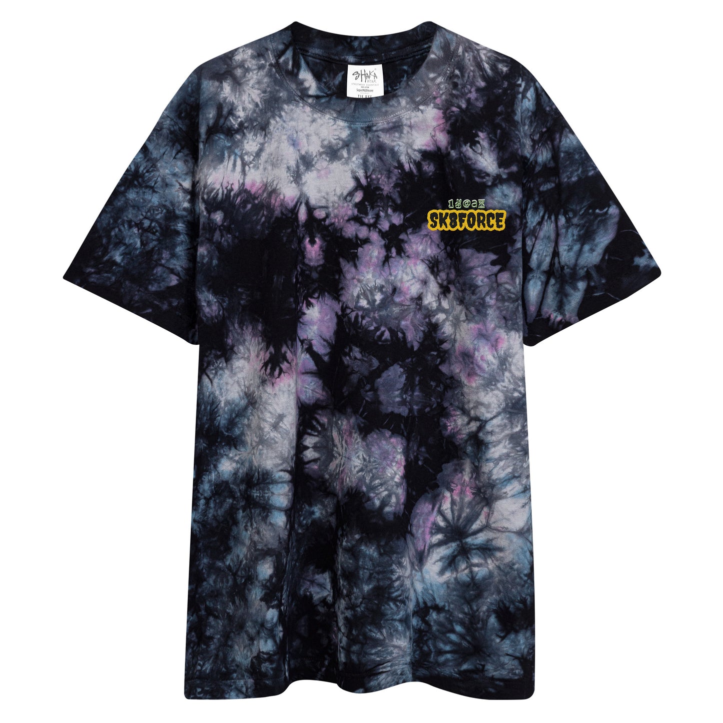 Oversized tie-dye t-shirt SK8FORCE