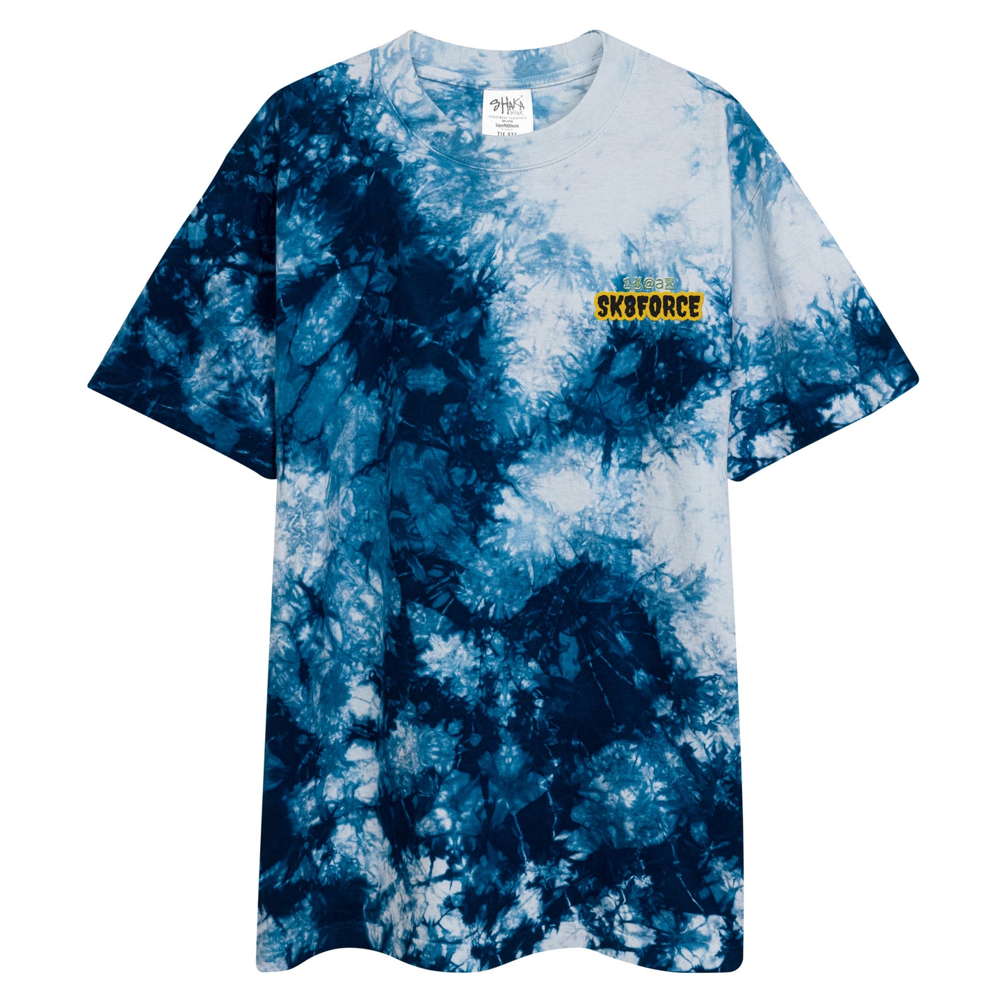 Oversized tie-dye t-shirt SK8FORCE