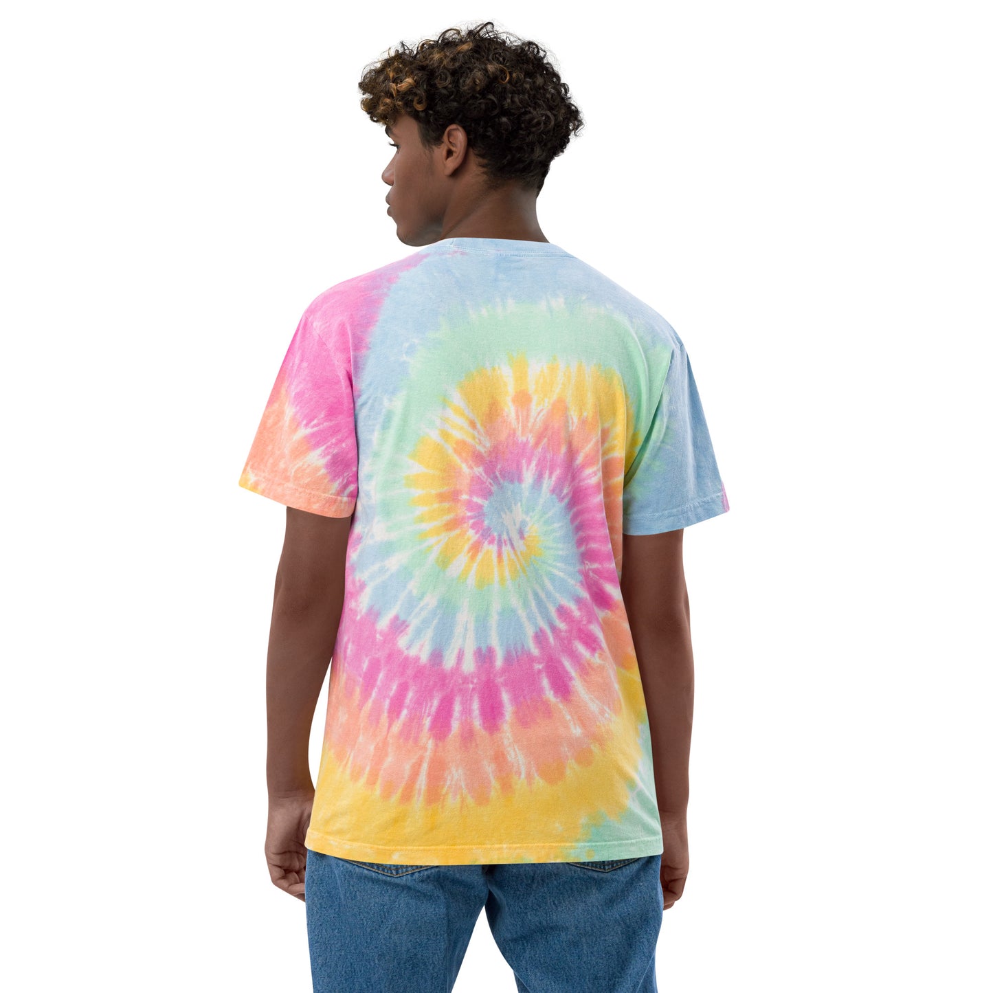 Oversized tie-dye t-shirt SK8FORCE