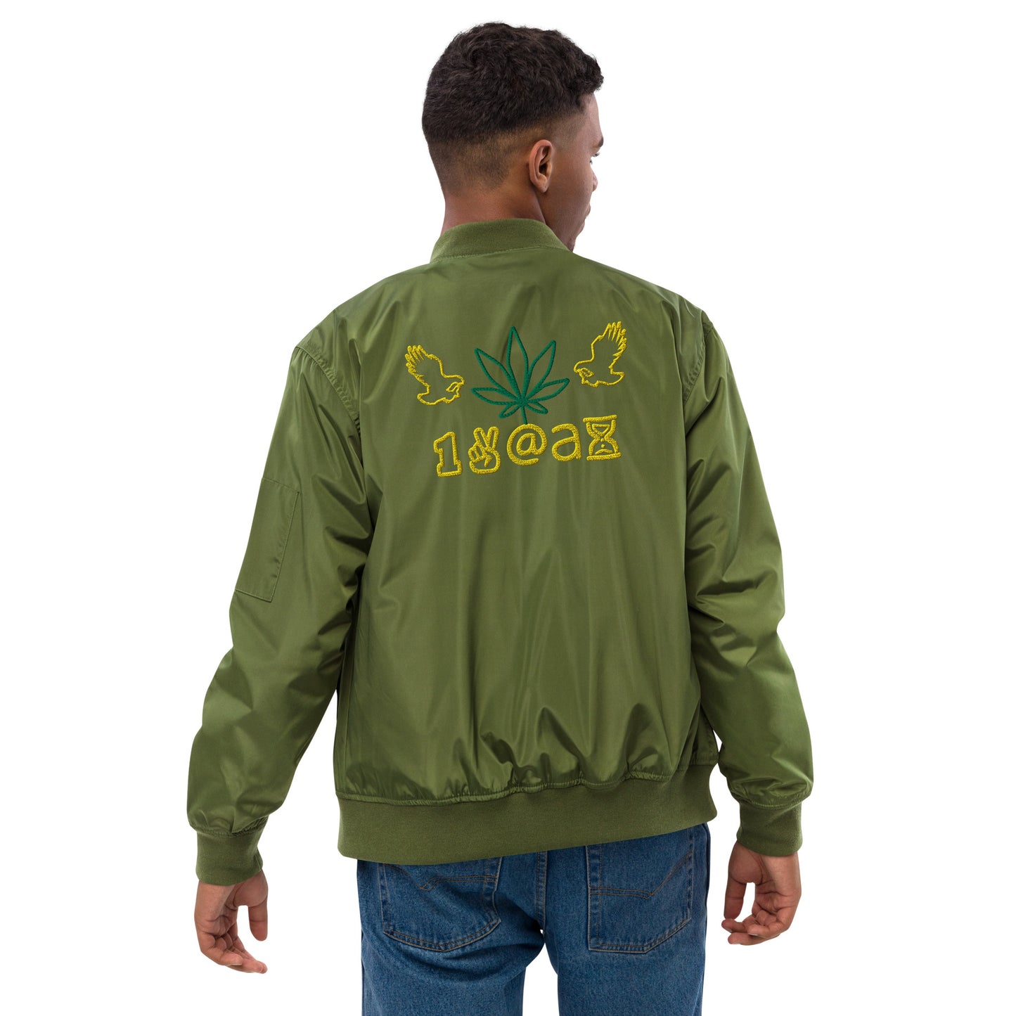 Premium recycled bomber jacket CMMC