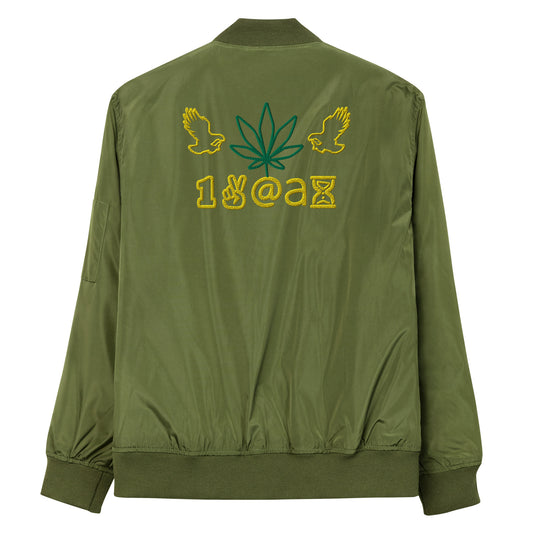 Premium recycled bomber jacket CMMC