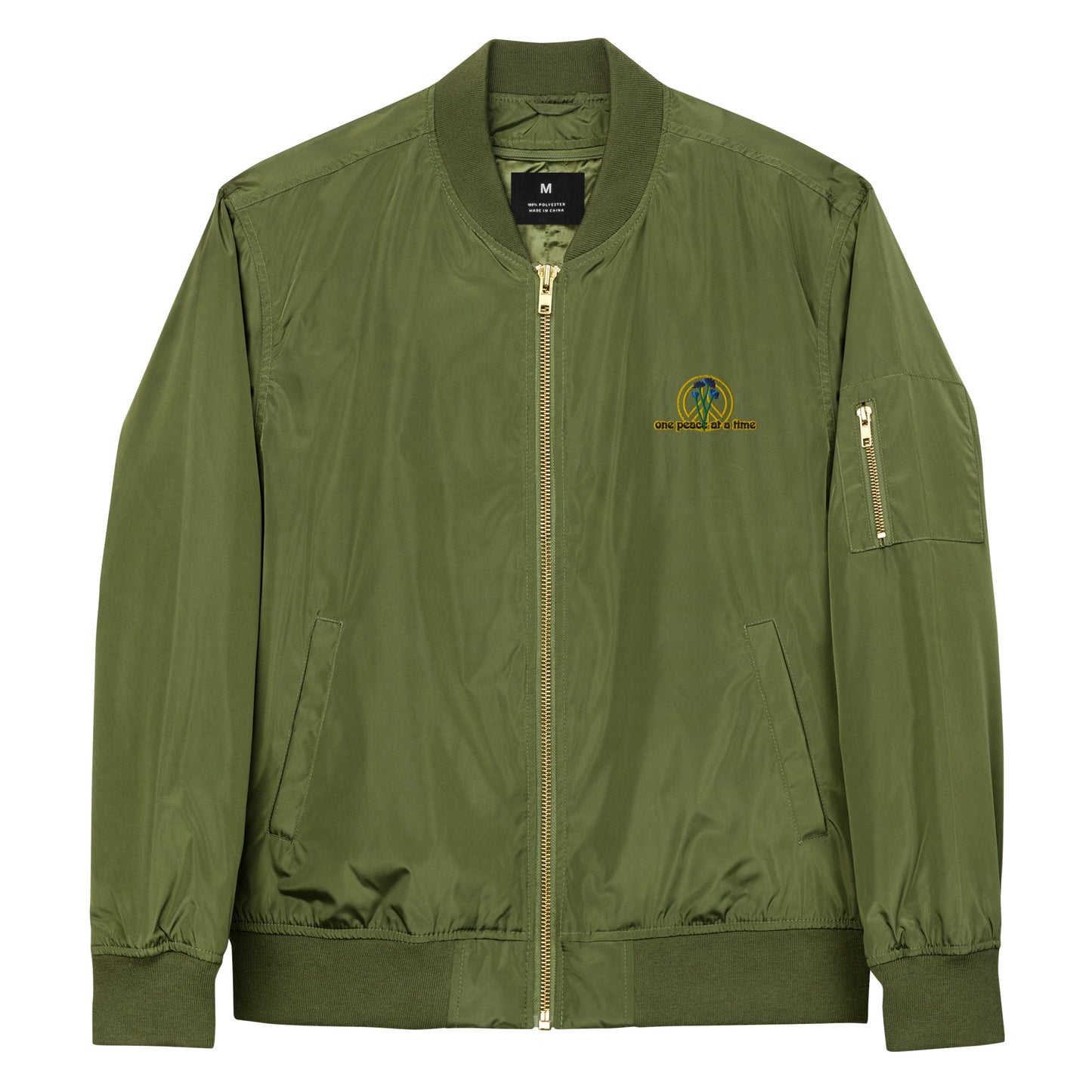 Premium recycled bomber jacket CMMC