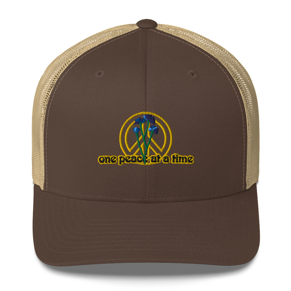 Trucker Cap Flower Power