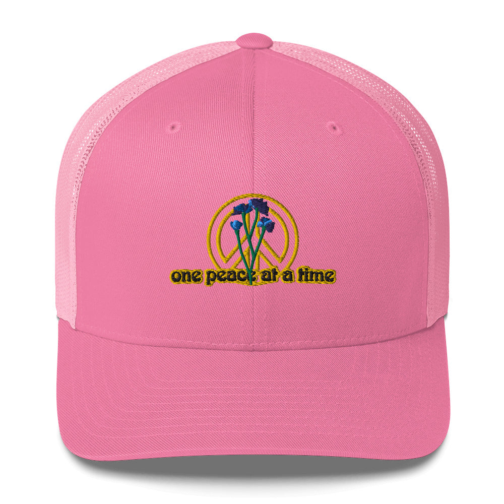 Trucker Cap Flower Power