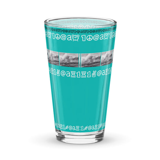 Shaker pint glass