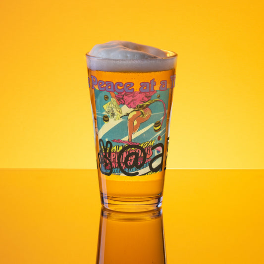 Shaker pint glass