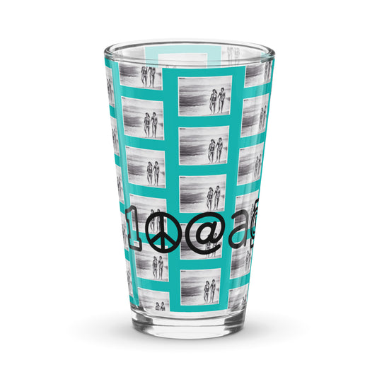 Shaker pint glass