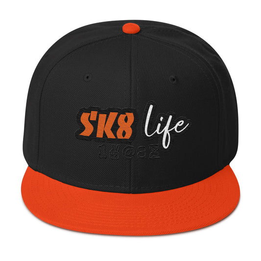 Snapback Hat "SK8life"