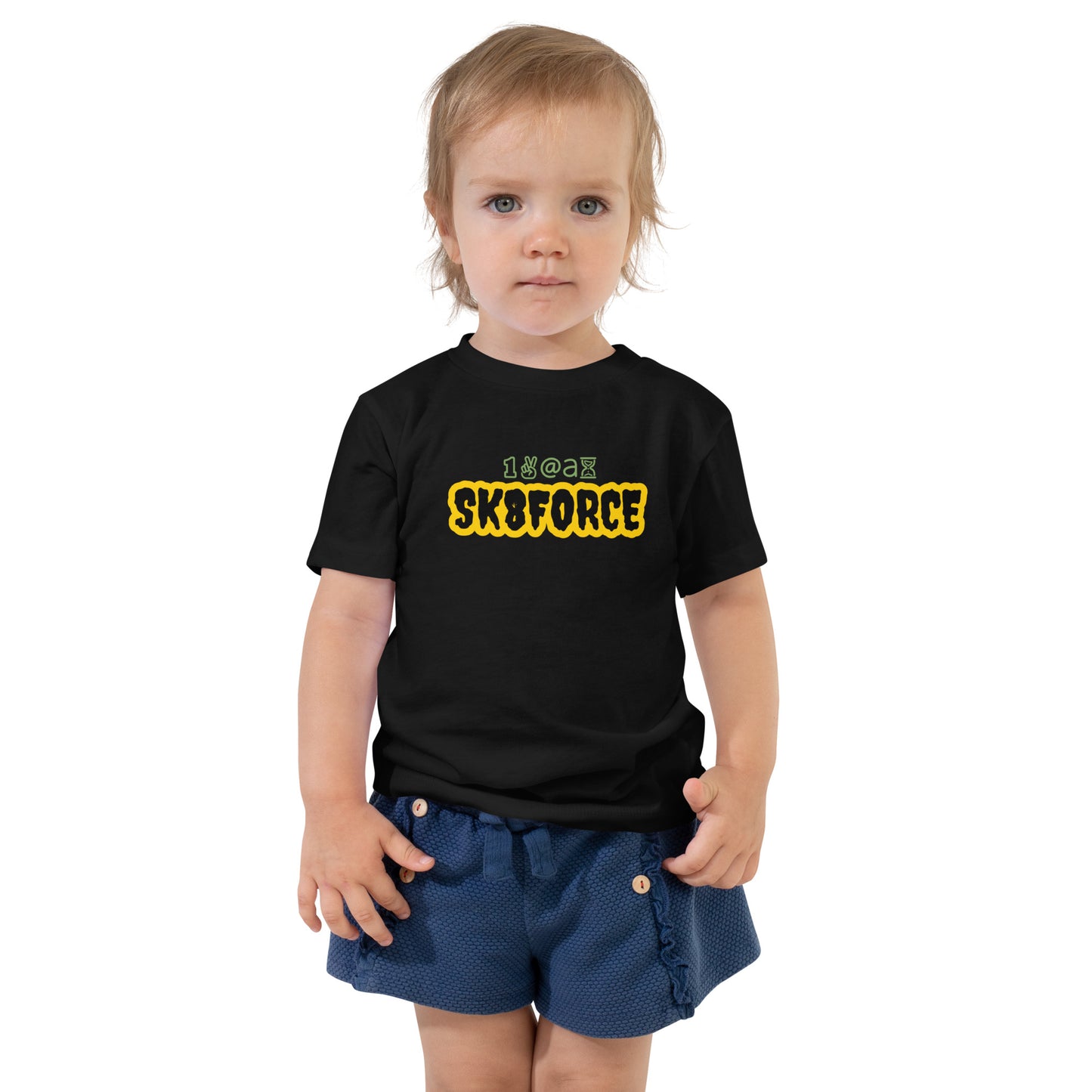 Toddler Short Sleeve Tee "SK8toddler team"