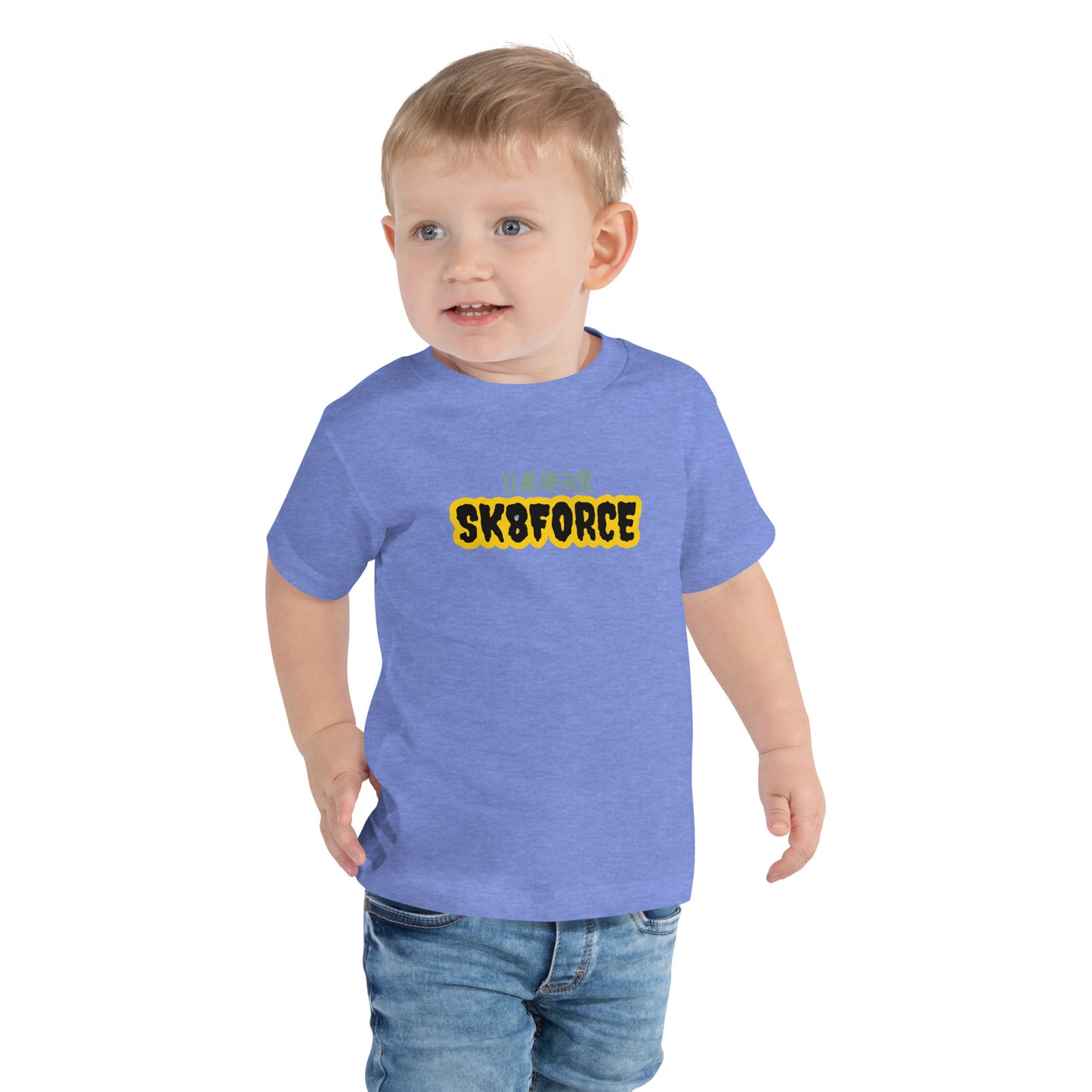 Toddler Short Sleeve Tee "SK8toddler team"