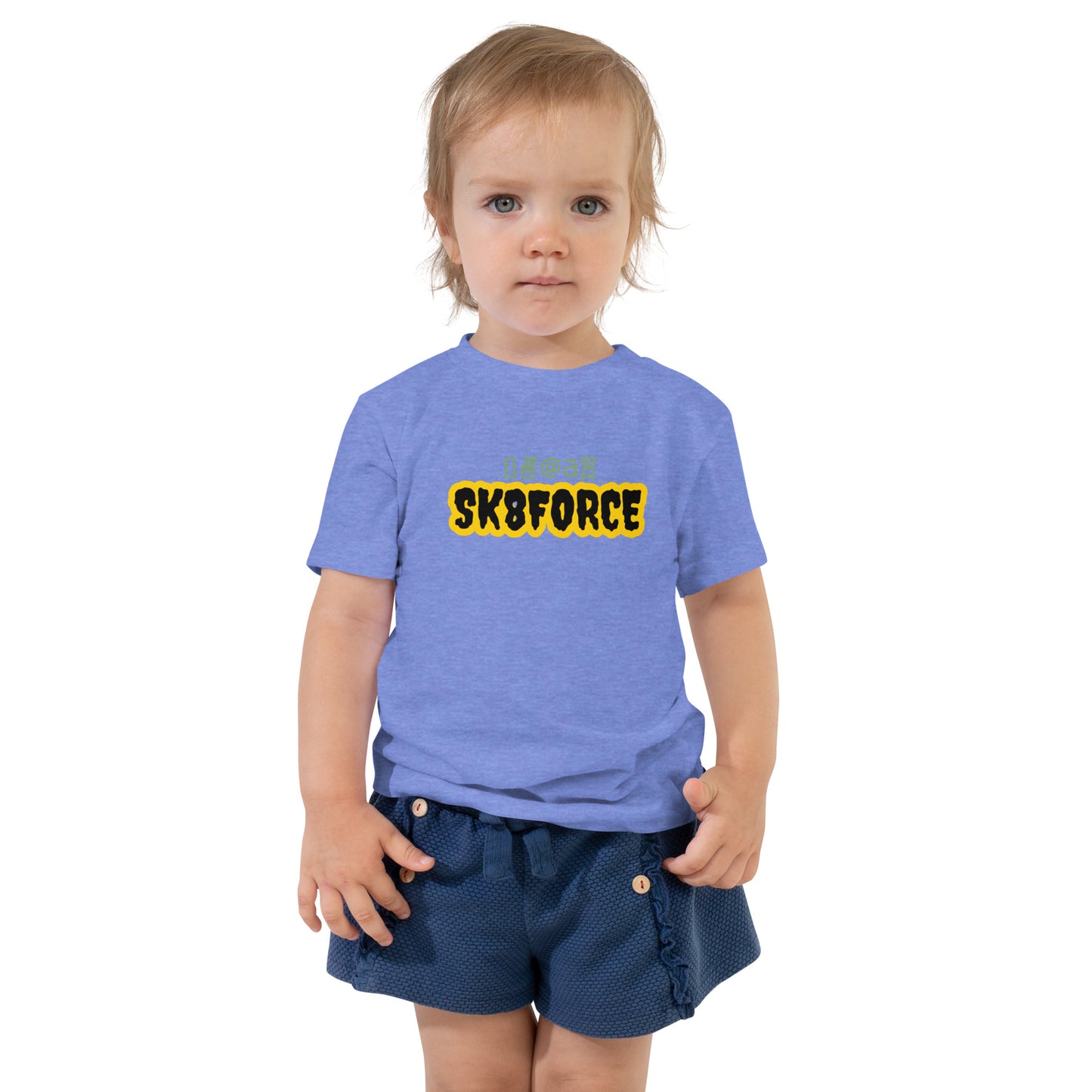 Toddler Short Sleeve Tee "SK8toddler team"