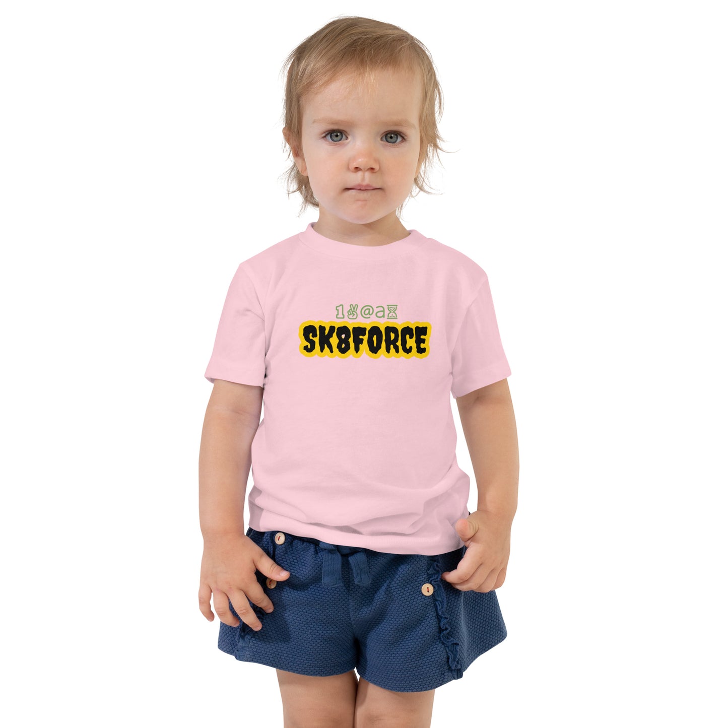 Toddler Short Sleeve Tee "SK8toddler team"