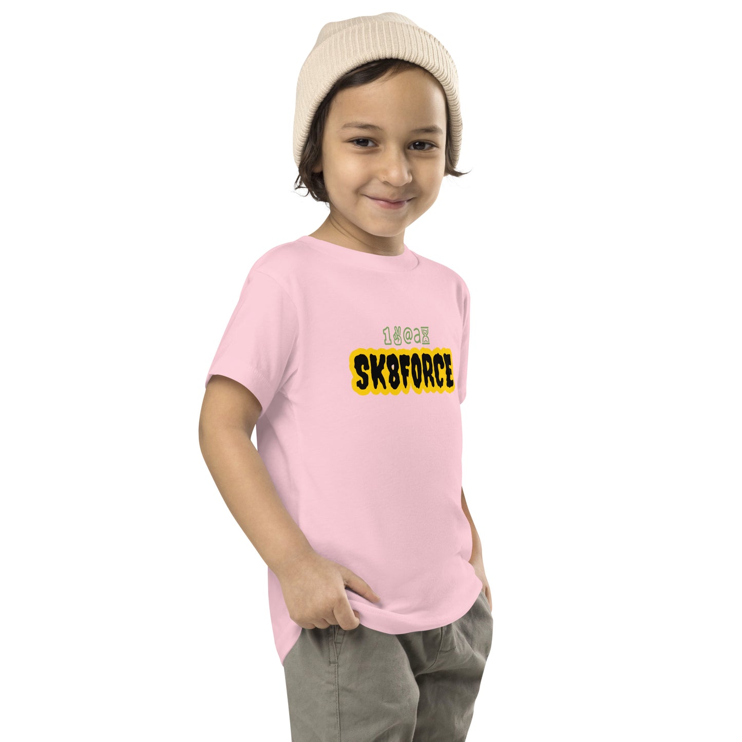 Toddler Short Sleeve Tee "SK8toddler team"