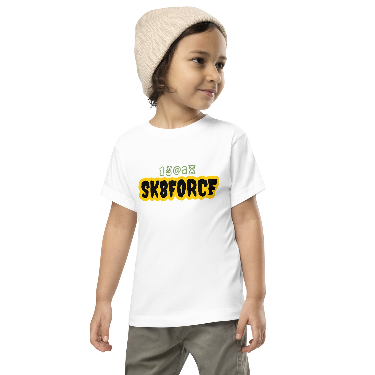 Toddler Short Sleeve Tee "SK8toddler team"