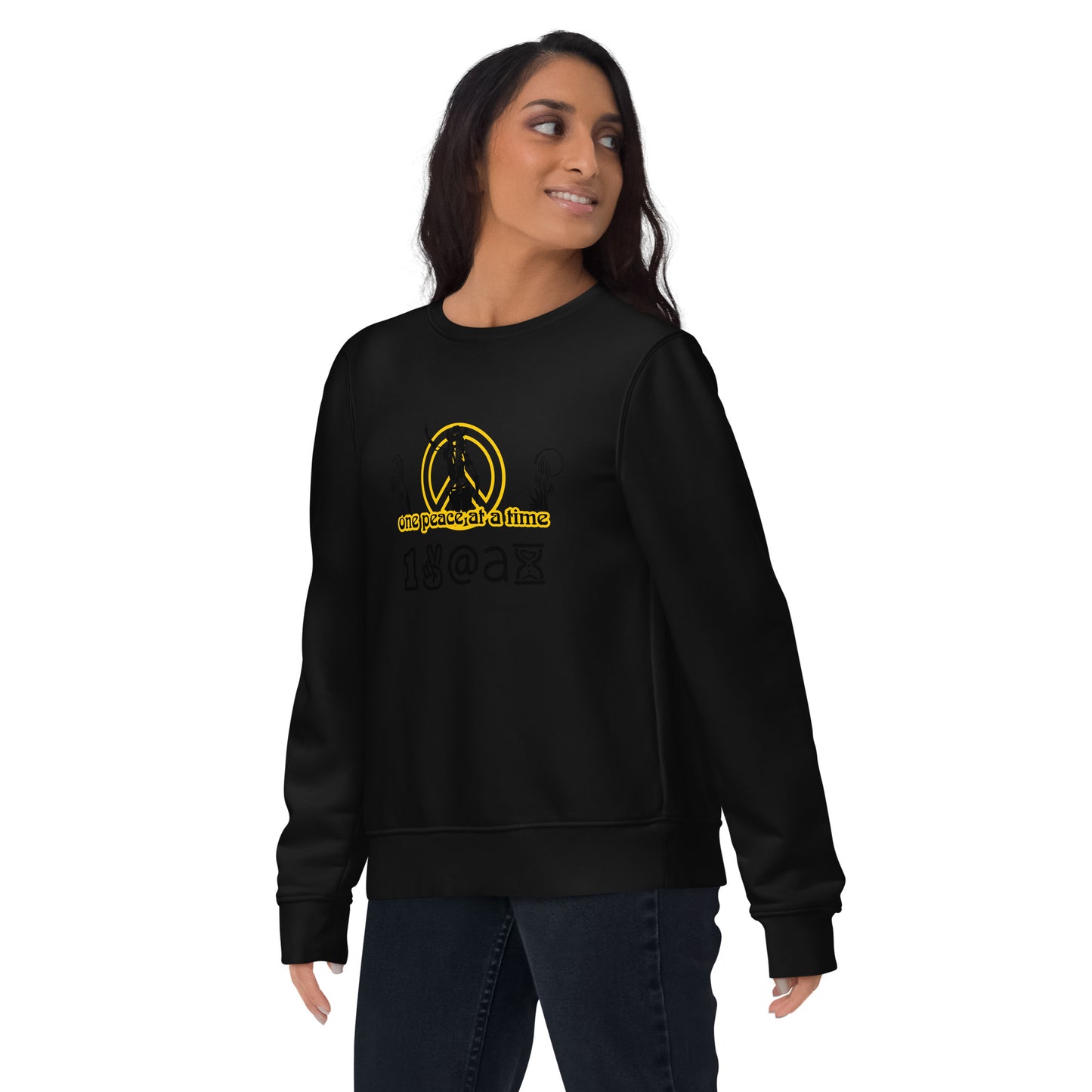 Unisex eco sweatshirt Cowgirl