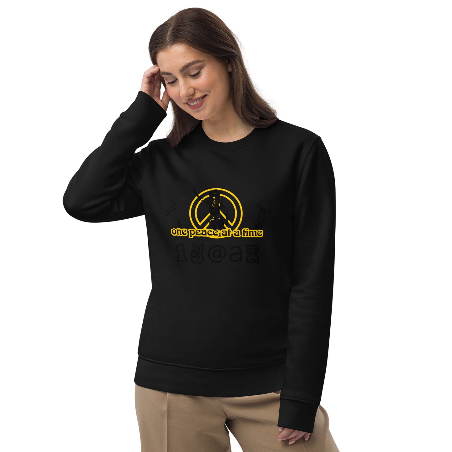 Unisex eco sweatshirt Cowgirl