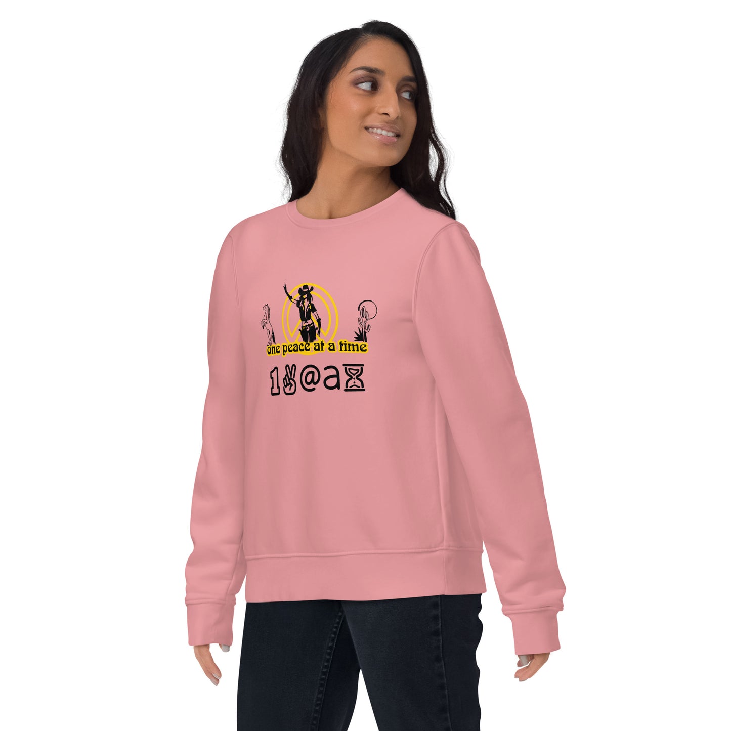 Unisex eco sweatshirt Cowgirl