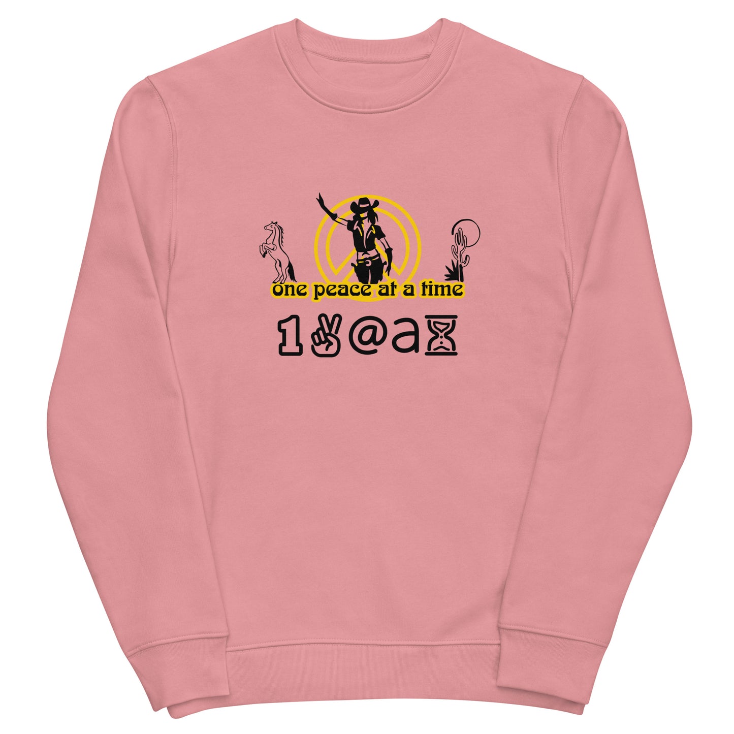 Unisex eco sweatshirt Cowgirl