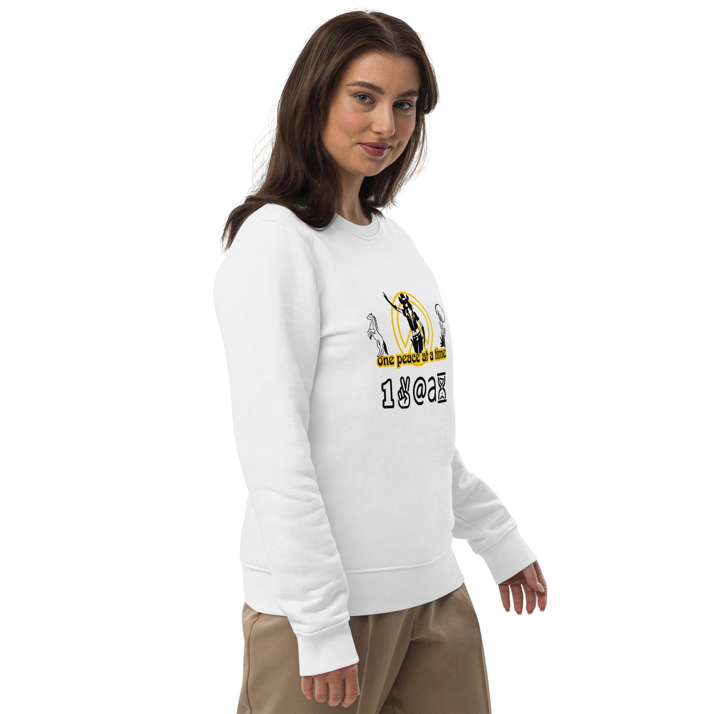 Unisex eco sweatshirt Cowgirl