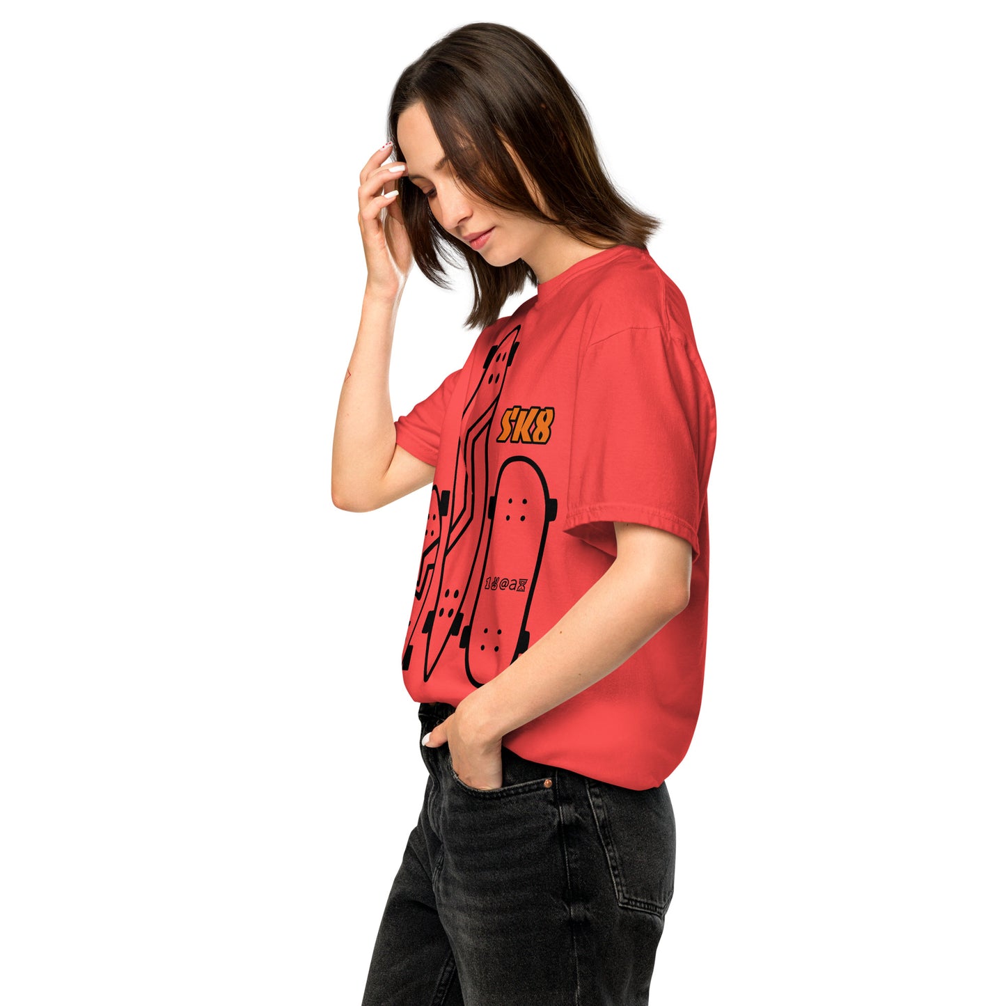 Unisex garment-dyed heavyweight t-shirt SK8