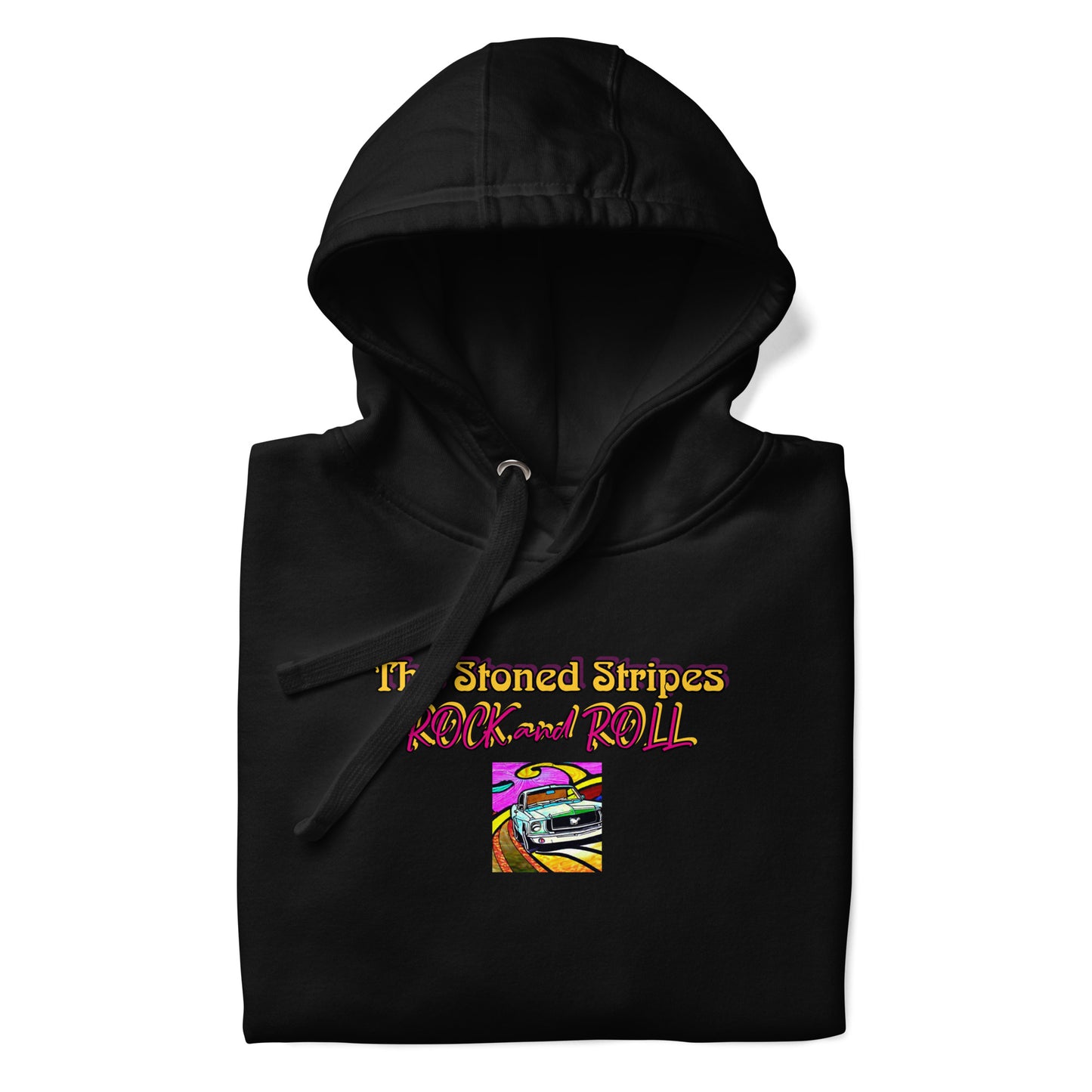 Unisex Hoodie Stoned Stripes