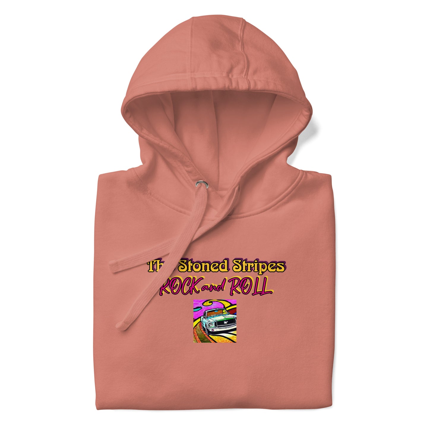 Unisex Hoodie Stoned Stripes