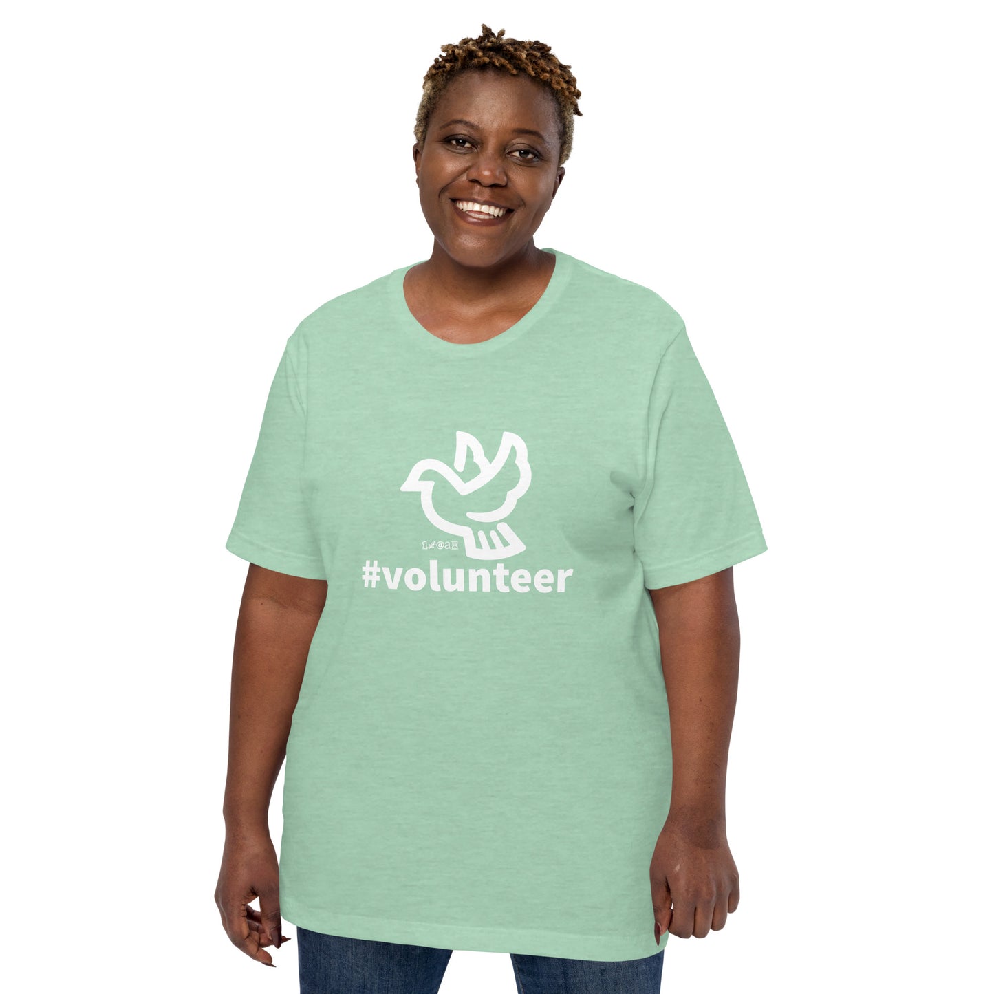 Unisex t-shirt #volunteer